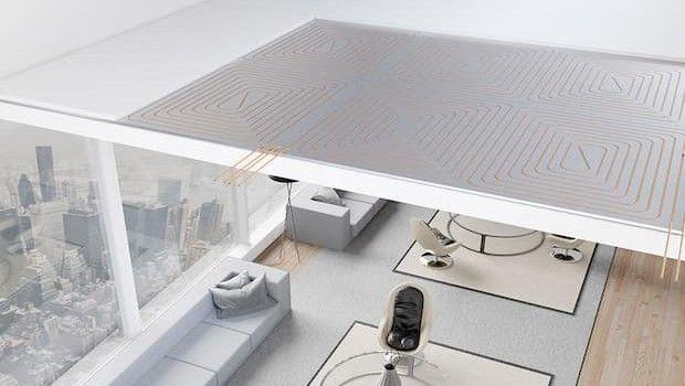 Come raffrescare la casa con un soffitto radiante