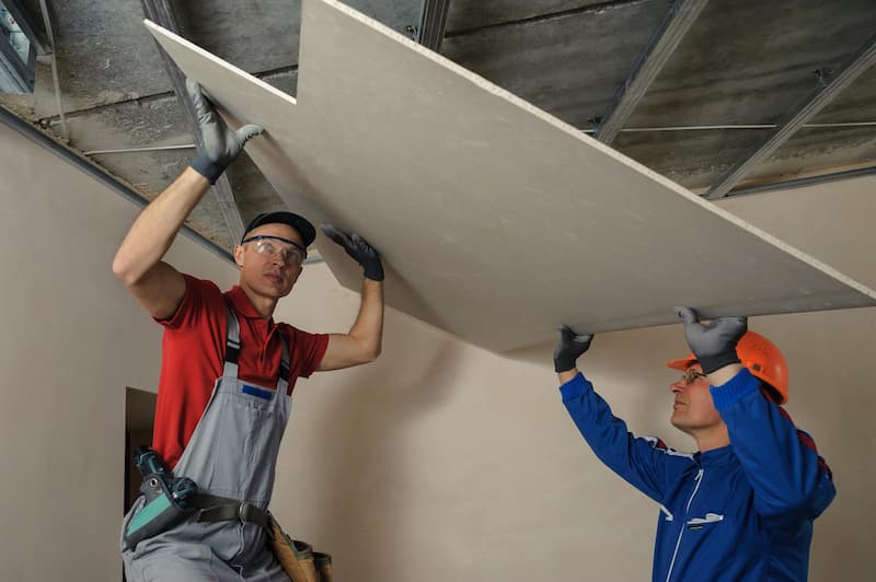 includere bocchette e canali nel controsoffitto