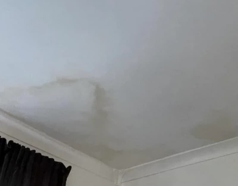 macchie sul soffitto