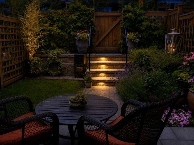 Illuminazione con segnapasso nelle alzate 