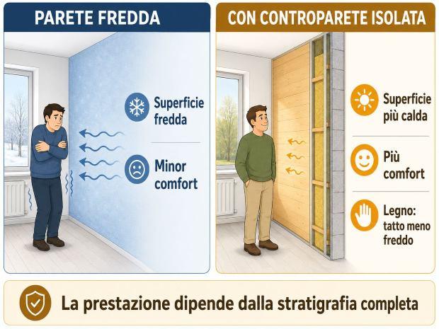Vantaggi parete ventilata