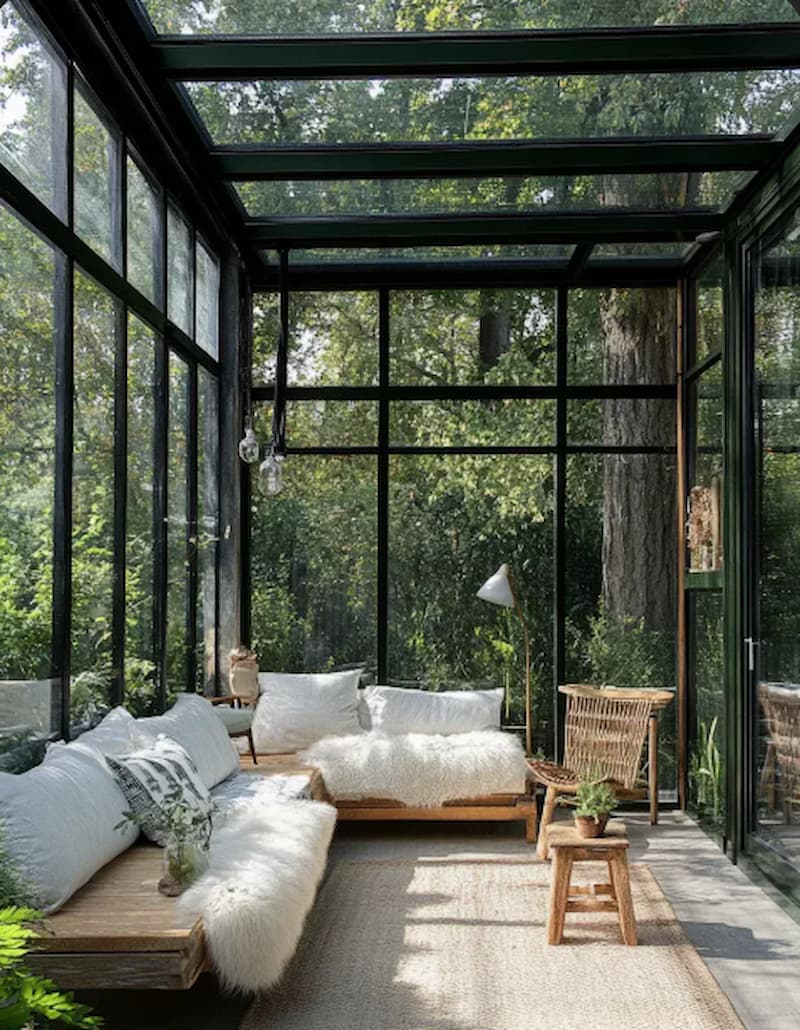 comfort in veranda