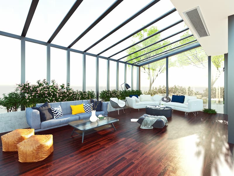 scegliere il pavimento per la veranda