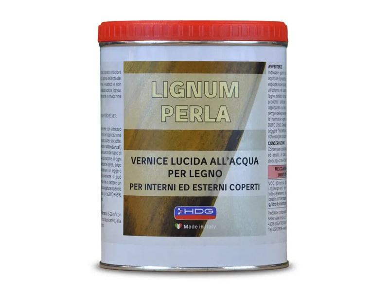 La vernice Lignum Perla Incolore di HDG Group