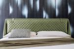 Letto moderno Chelsea dettaglio testata frontale