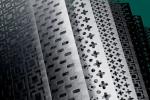 Diverse lavorazioni di lamiera microforata per realizzare frangivista in metallo su misura.