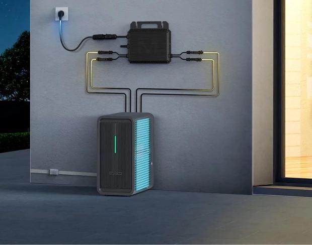 Batteria di accumulo all'aperto