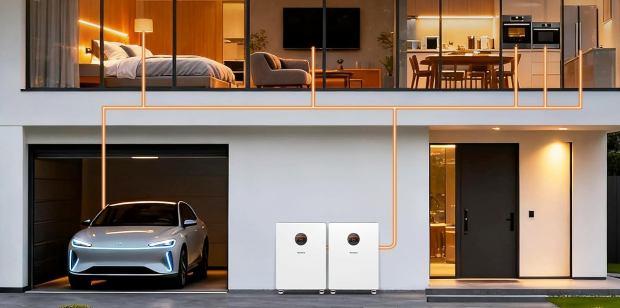 Batteriie di accumulo installate all'esterno 