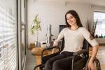 Accessibilità portafinestra in sedia a rotelle - foto unsplash