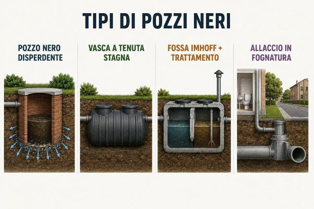 Tipi di pozzo nero 
