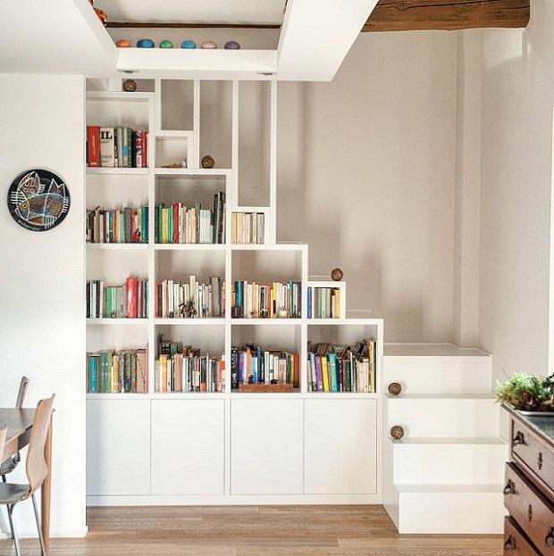 Scala con libreria , Falegnameria da Ros