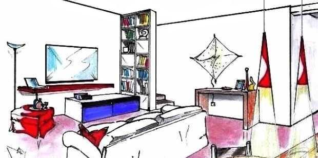 Libreria tutta altezza e scala 