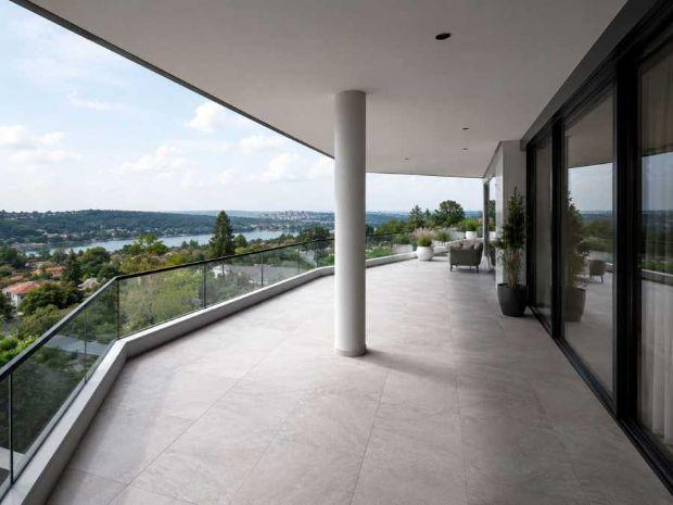 terrazza con forma irregolare 