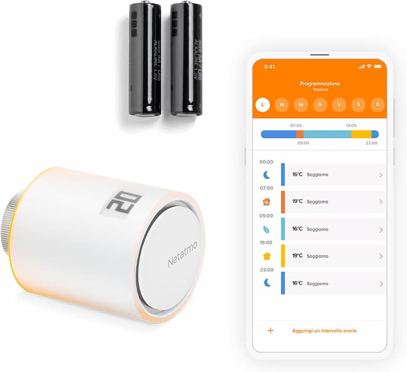 app per la gestione della valvola wi-fi