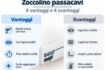 Pro e contro zoccolo passacavi - Foto Daniele F. Toscana