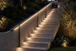 Scala esterna con illuminazione LED - Foto Daniele F. Toscana