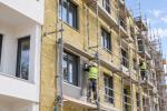 Lavori per cappotto termico - Foto Rockwool