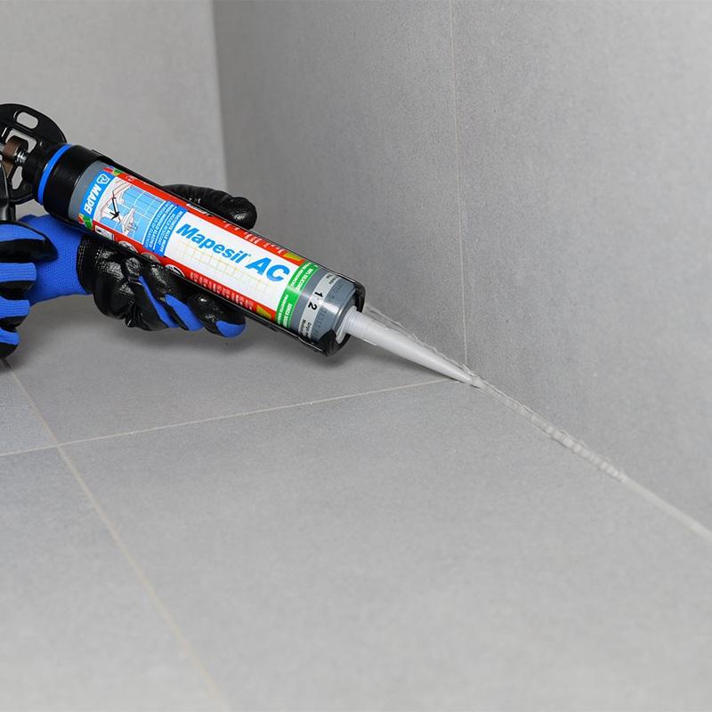 Il sigillante Mapei Mapesil AC