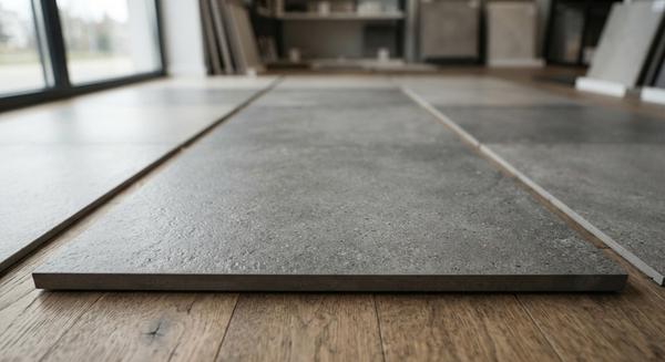 Piastrella in gres grigio