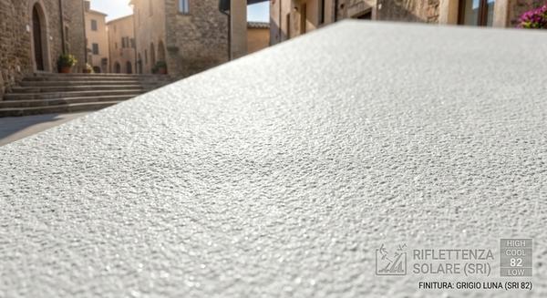 Pavimento esterno termoriflettente
