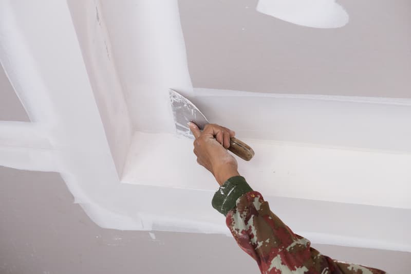 manutenzione del controsoffitto