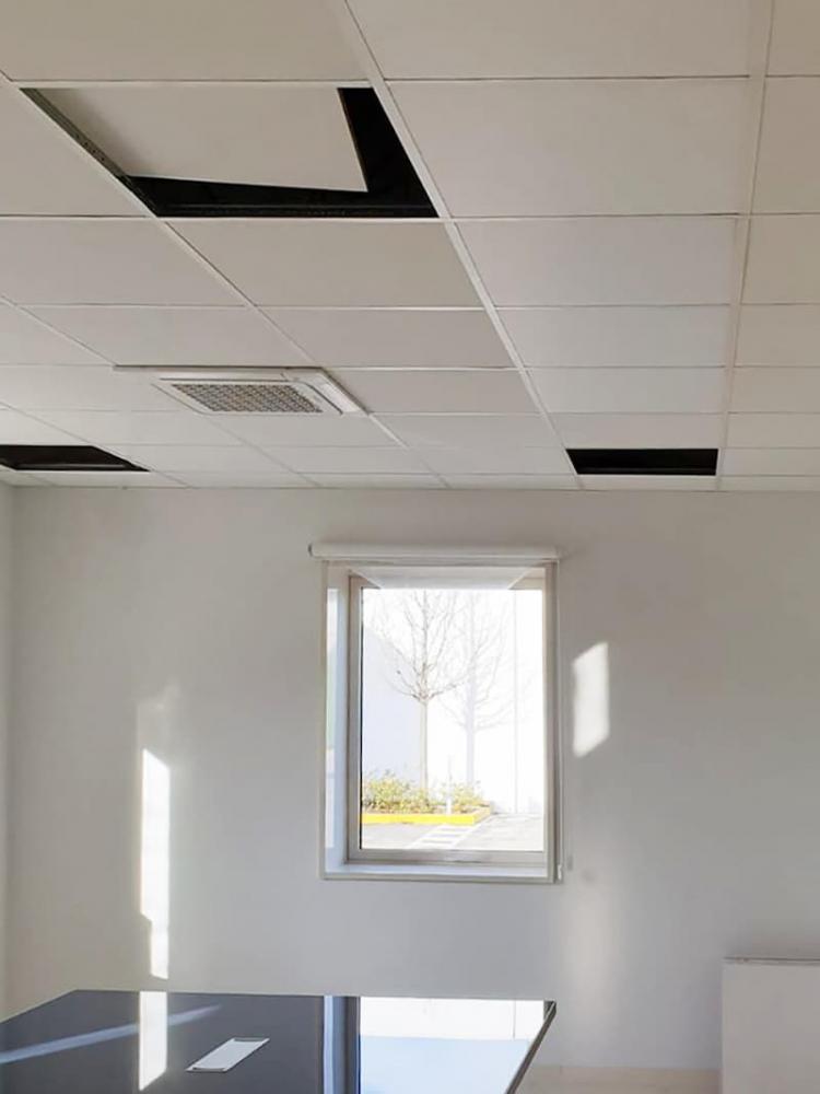 Contosoffitto fonoassorbente - foto acoustic lab