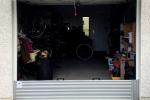 Paratia antiallagamento davanti al garage - Foto Acquastop