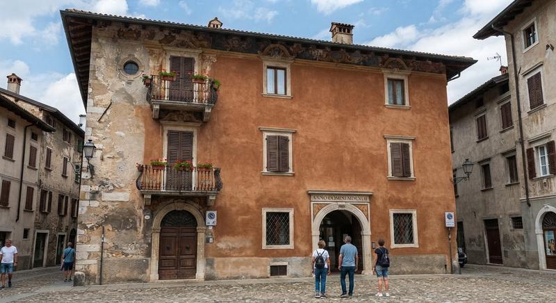 Pittura su edificio storico