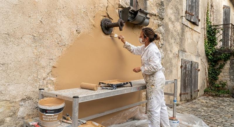 Pittura su facciata