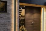 Illuminazione sopra portone ingresso - foto pinterest