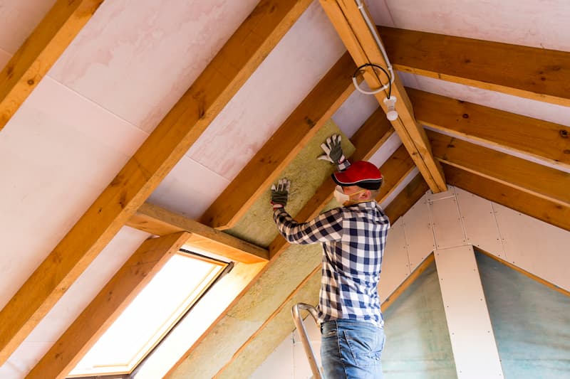Travi in legno e isolamento