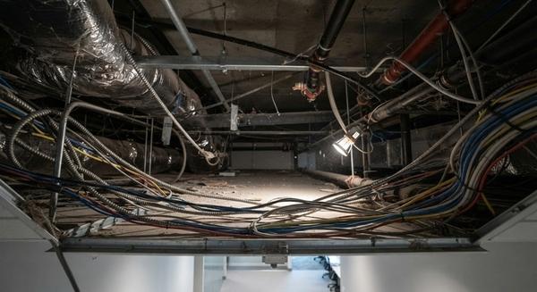 Intercapedine del controsoffitto
