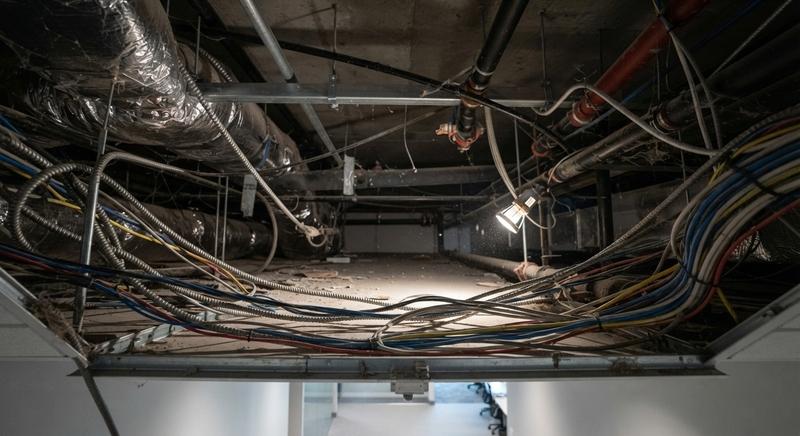 Intercapedine del controsoffitto