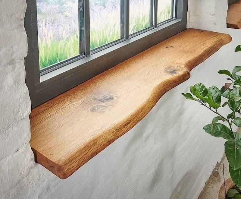 Davanzale in legno - foto pinterest