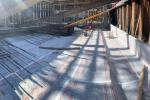 Cantiere per impermeabilizzazione