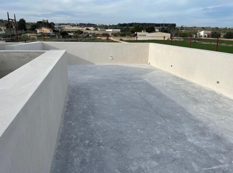 Terrazzo impermeabilizzato