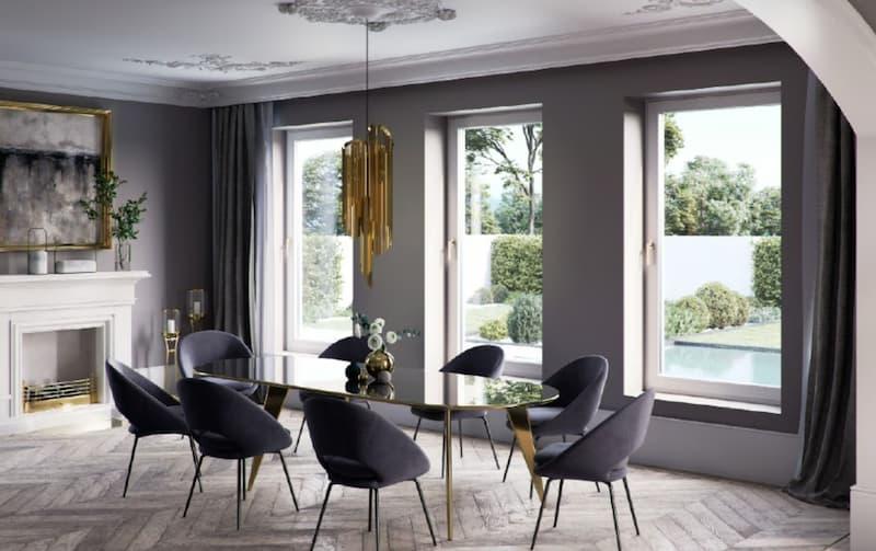 Design minimal degli infissi futural - foto oknoplast