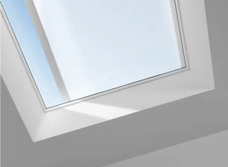 gestione luce con tetto piano