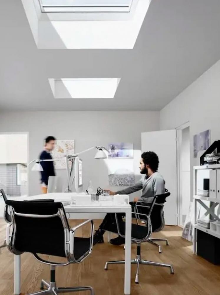 Lucernari per uffici e zona studio domestica - foto velux