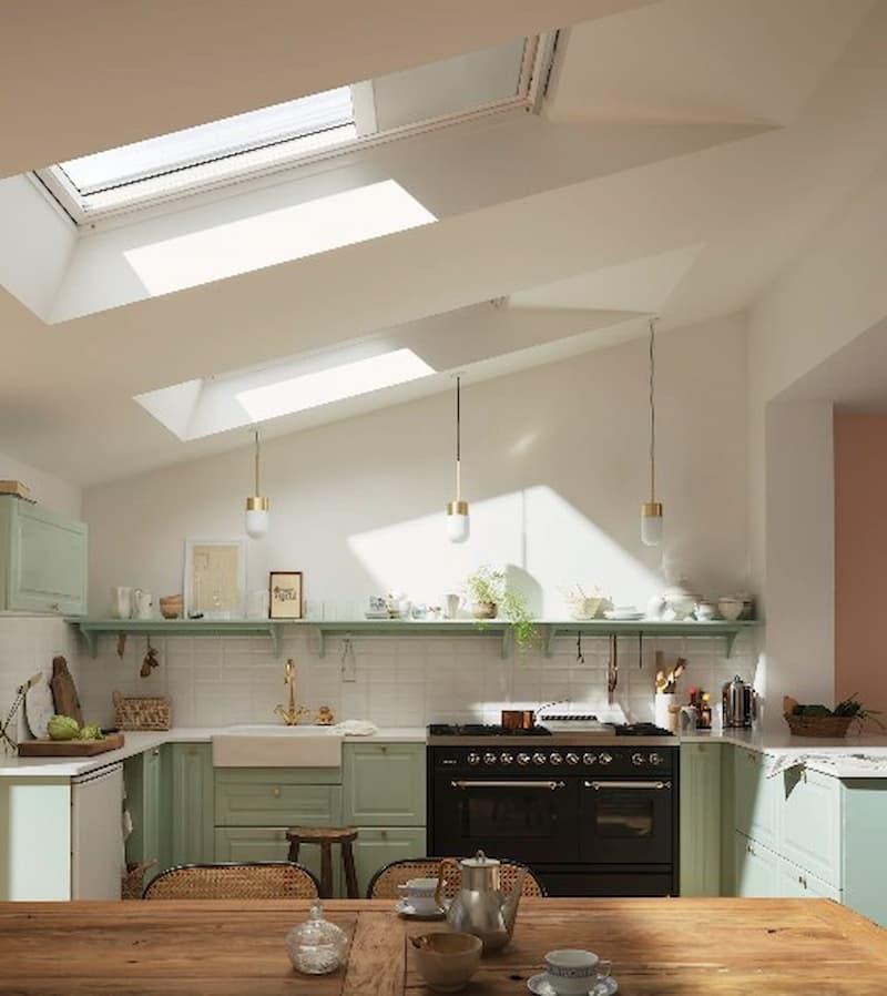 Finestre da tetto in cucina - foto velux