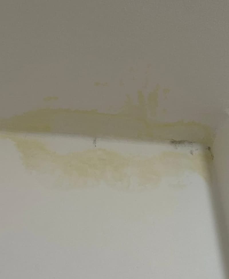 infiltrazione d'acqua