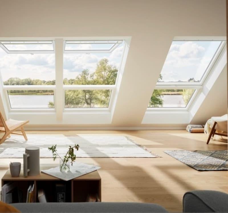 Grandi finestre da tetto - foto velux