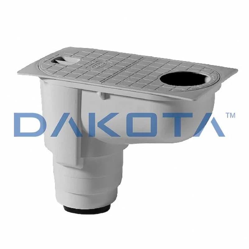 Pozzetto Dakota Group per convogliare l’acqua piovana verso la rete di drenaggio esterna.
