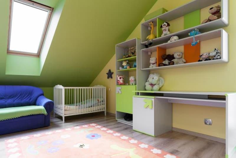 Camera da letto in mansarda - foto getty images