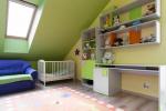 Camera da letto in mansarda - foto getty images
