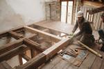 Solaio in legno che vibra