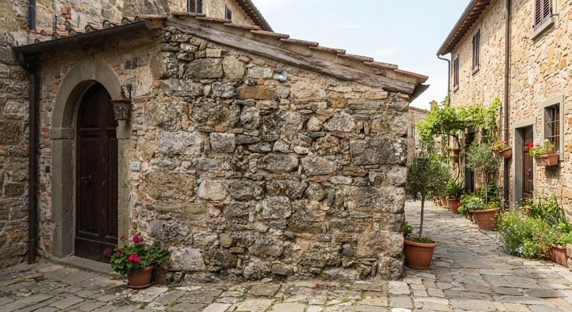 Muro esterno a sacco