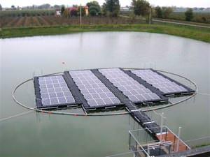 Impianto fotovoltaico galleggiante: Solarolo