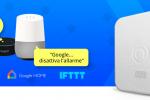 Sistema di allarme attivabile con comandi vocali compatibile con Assistente Google Home, Alexa, IFTTT