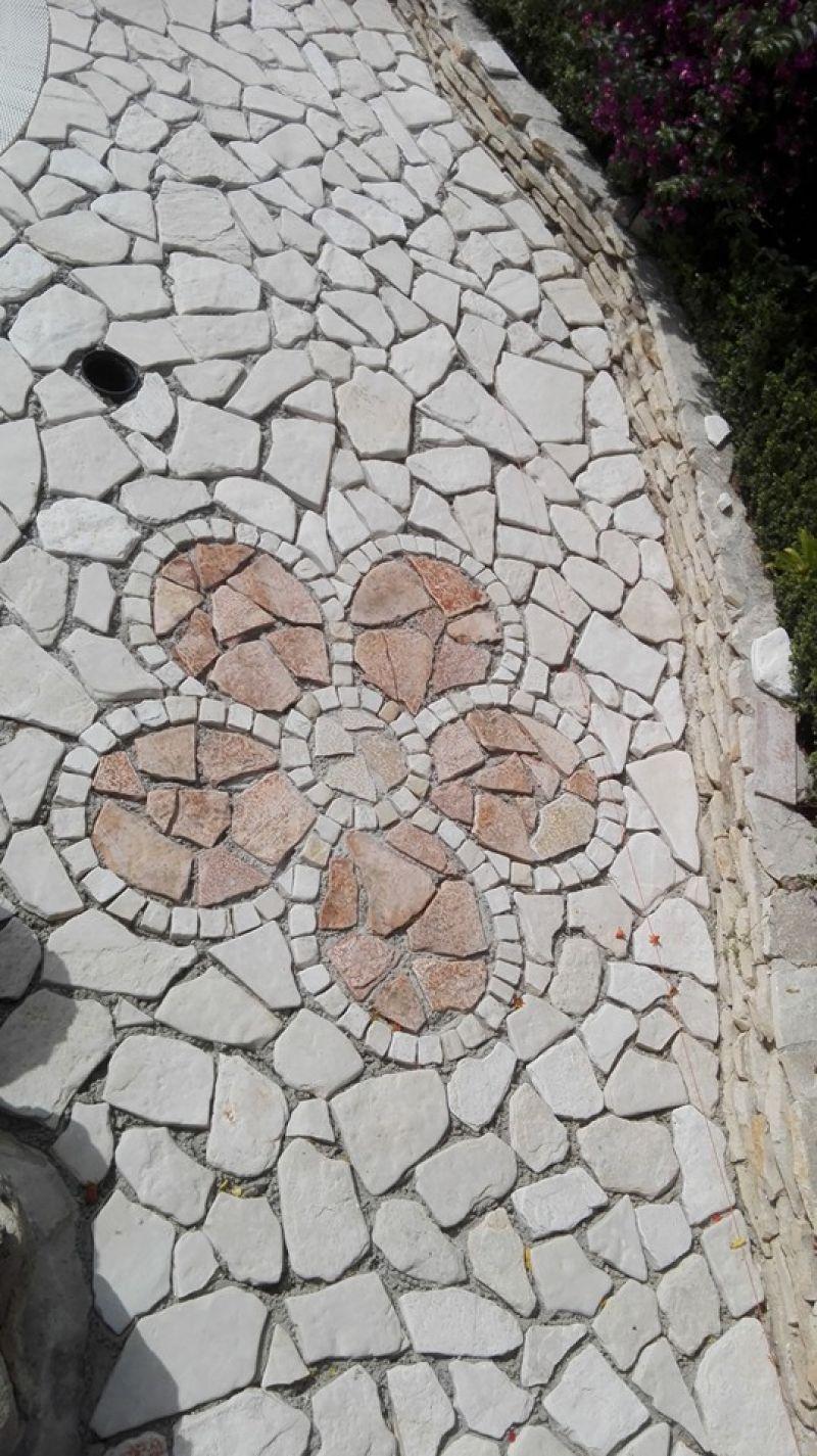 Pavimentazione palladiana mosaico Marino di Roma 4